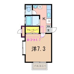 ハウス寿Ⅲの物件間取画像